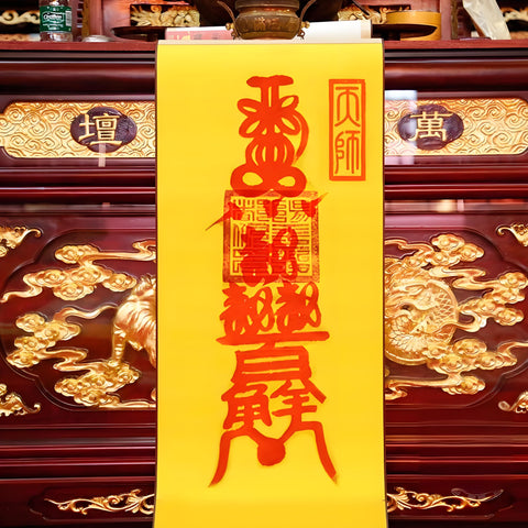 龙虎山张天师灵符-百解消灾符